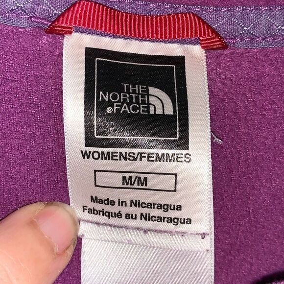 The North Face Partial Zip Fleece Sweater Jacket M - Picture 4 of 8